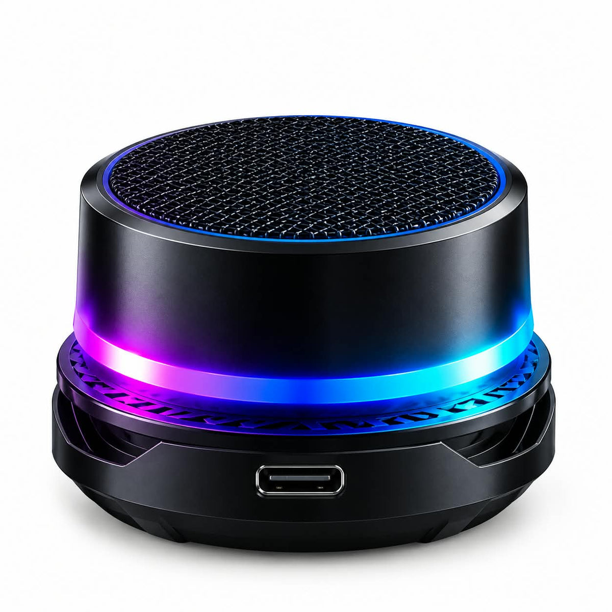 Mini RGB Bluetooth Speaker 5.3 – Wireless Sound, Stunning LED Glow & Portable Design